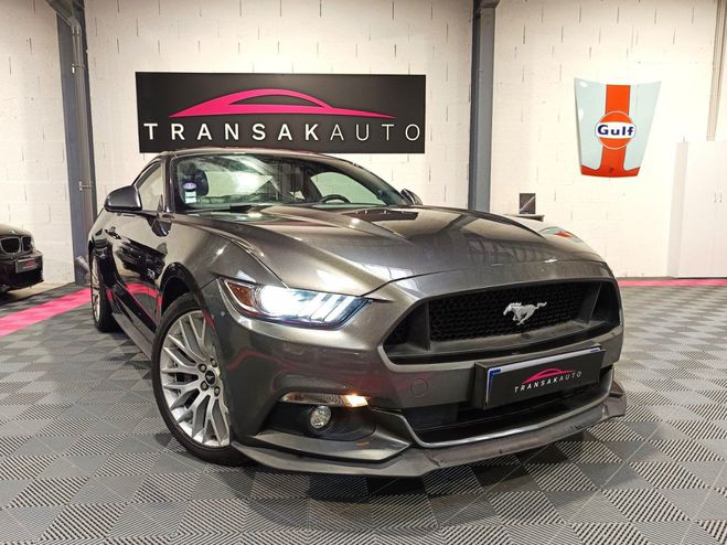 Cliquer pour voir la photo suivante Ford Mustang FASTBACK V8 5.0 421 GT A Gris de 2015