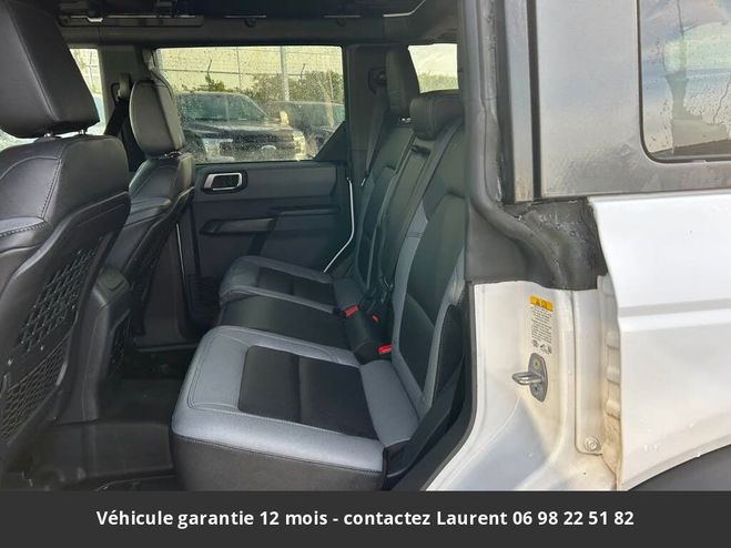 Ford Bronco black diamond tout compris hors homologa Blanc de 2024