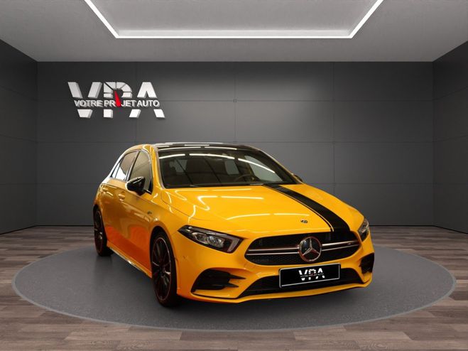 Mercedes Classe A A35 AMG 4MATIC - 306ch - Toit ouvrant -  Jaune de 2019