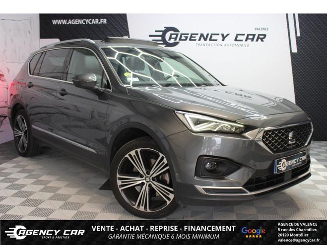 Cliquer pour voir la photo suivante Seat Tarraco 2.0 TDI - 190 - DSG 7 - 4Drive - 7pl Xce GRIS FONCE de 2019