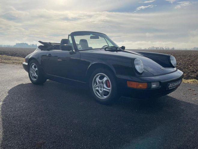 Porsche 911 964 3.6L CARRERA 2 CABRIOLET TIPTRONIC NOIR de 1991