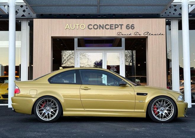BMW M3 E46 3.2i 343Ch ORIGINE FRANCE Jaune de 2002