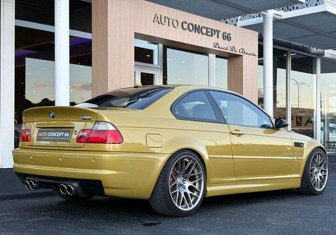 BMW M3 E46 3.2i 343Ch ORIGINE FRANCE Jaune de 2002