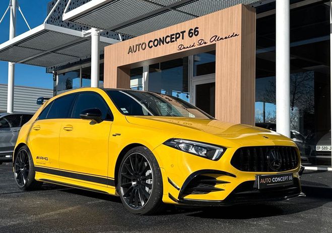 Mercedes Classe A 35 AMG A35 306ch 4MATIC 7G-DCT SPEEDSHIF Jaune de 2019