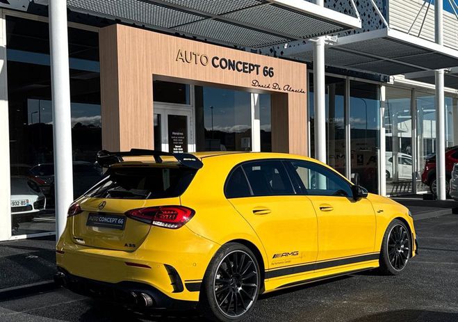 Mercedes Classe A 35 AMG A35 306ch 4MATIC 7G-DCT SPEEDSHIF Jaune de 2019