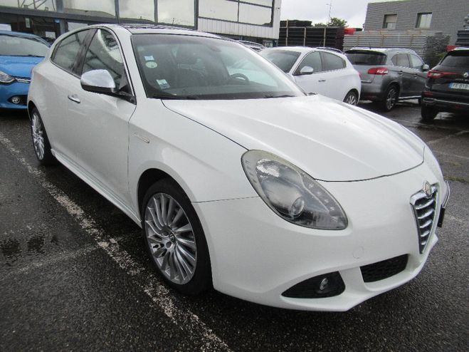 Alfa romeo Giulietta 2.0 JTDm 170 ch SetS Exclusive TCT Blanche de 2012