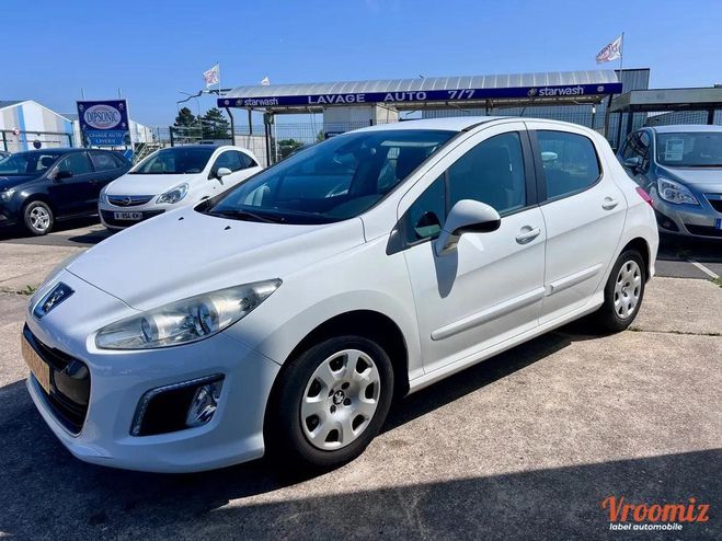 Peugeot 308 1.6 HDI 92CH MOTEUR FIABLE Blanc de 2011