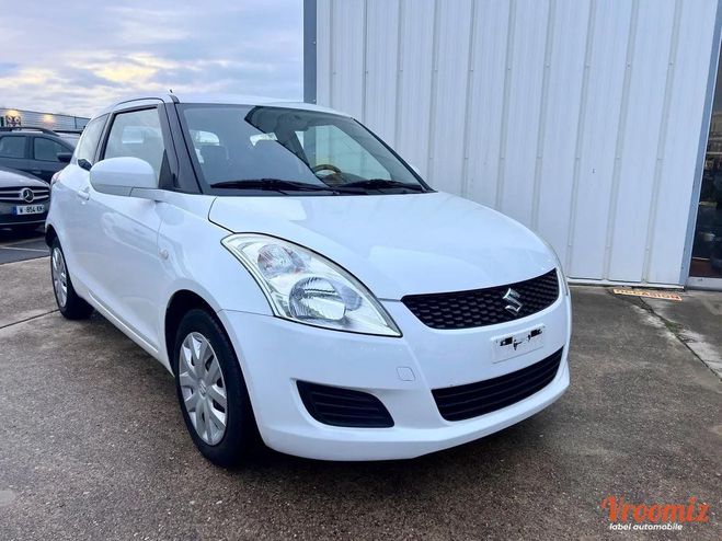 Cliquer pour voir la photo suivante Suzuki Swift 1,2 VVT 16V 95CH MOTEUR A CHAINE FIABLE Blanc de 2013