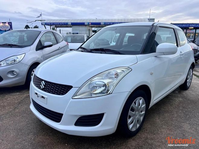 Suzuki Swift 1,2 VVT 16V 95CH MOTEUR A CHAINE FIABLE  Blanc de 2013