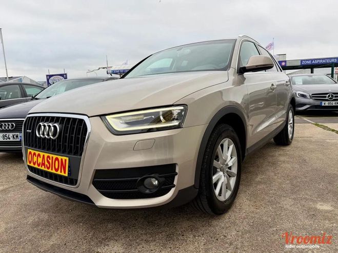 Audi Q3 2.0 TDI 140CH QUATTRO S TRONIC 7/ FACTUR Beige de 2013