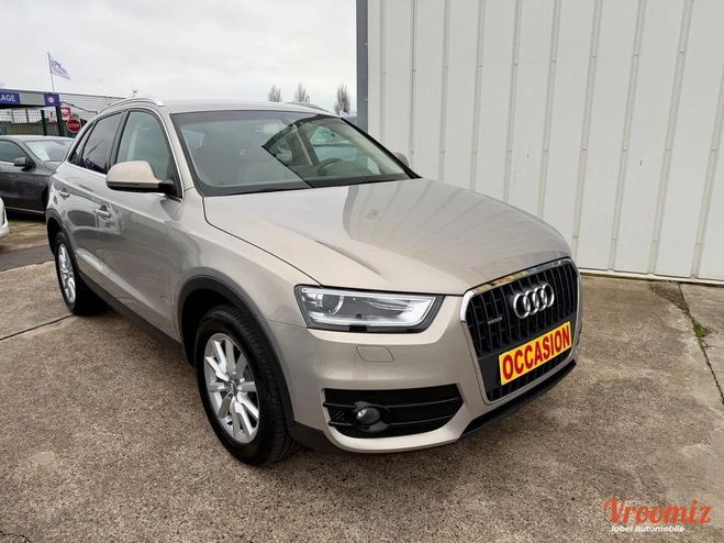 Audi Q3 2.0 TDI 140CH QUATTRO S TRONIC 7/ FACTUR Beige de 2013