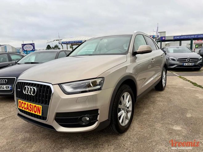 Audi Q3 2.0 TDI 140CH QUATTRO S TRONIC 7/ FACTUR Beige de 2013