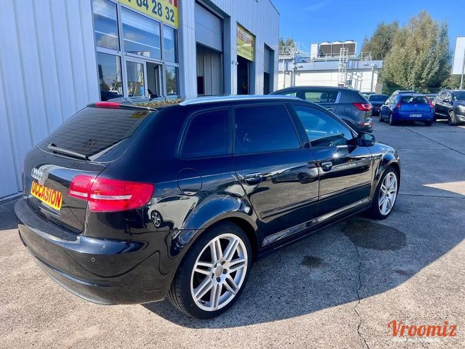 Audi A3 SPORTBACK 1,6 TDI 105CH / XENON / RADAR  Noir de 2012