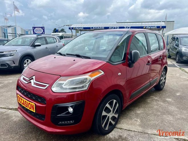 Citroen C3 Picasso 1.6 BlueHDI 100 CH Rouge de 2016
