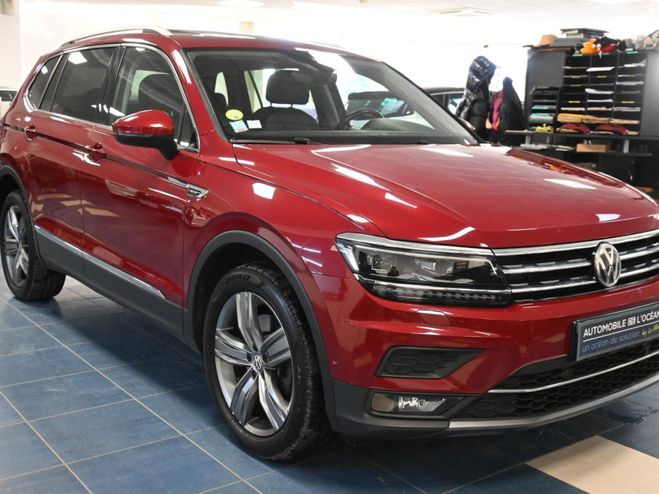 Volkswagen Tiguan ALLSPACE 2.0 TDI 190 DSG7 4Motion Carat  Rouge de 2018