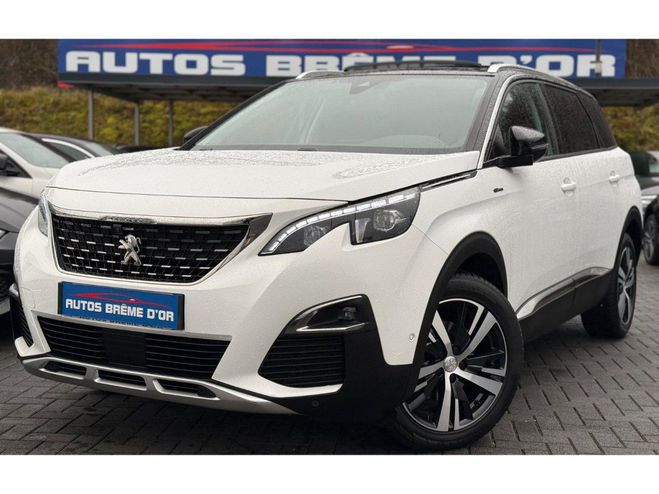 Cliquer pour voir la photo suivante Peugeot 5008 249/mois GARANTIE 6 ANS GT Line 7PLACES Blanc de 2019