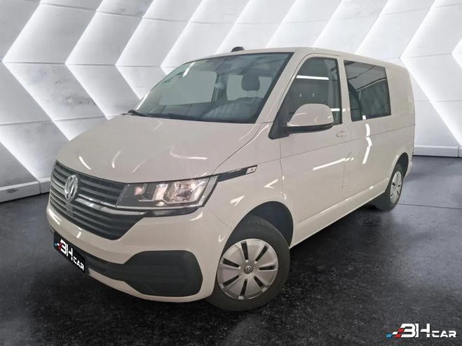 Cliquer pour voir la photo suivante Volkswagen Transporter Vu PROCAB 5 PLACES 2.0 TDI 150 CH DSG7 L Blanc de 2021