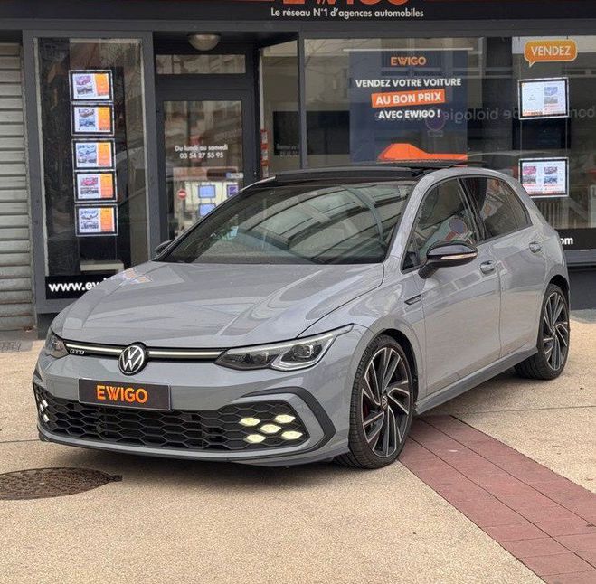 Volkswagen Golf gtd 2.0 tdi 200ch scr dsg7 siege cuir el Gris de 2021
