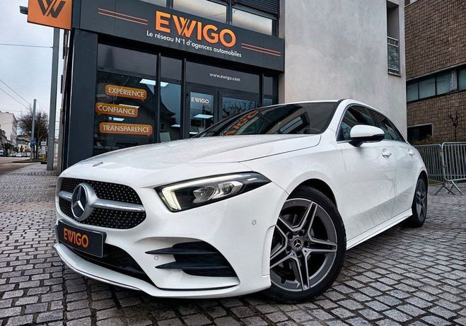 Cliquer pour voir la photo suivante Mercedes Classe A 180 d 116 amg line 7g-dct Blanc de 2018