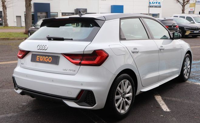 Audi A1 Sportback 1.0 30 tfsi 110 s line carplay Blanc de 2023