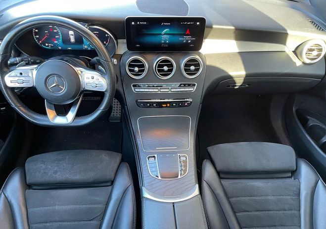 Mercedes GLC Classe 2.0 200 d 165 plus amg line 4mati Noir de 2020