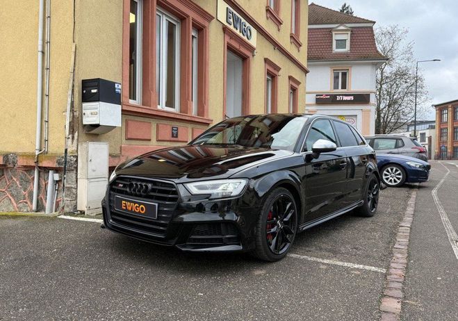 Audi S3 sportback 2.0 tfsi 310 black edition qua Noir de 2018