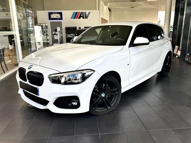 BMW Serie 1 F20 120i 184ch - M sport - 5 portes Blanc de 2019