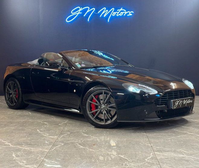 Aston martin V8 Vantage Roadster 4.7 N430 Sportshift II GARANTIE Noir de 2016