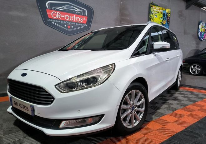Cliquer pour voir la photo suivante Ford Galaxy Titanium 2l TDCI 150cv 7 PLACES 113000 k Blanc de 2015