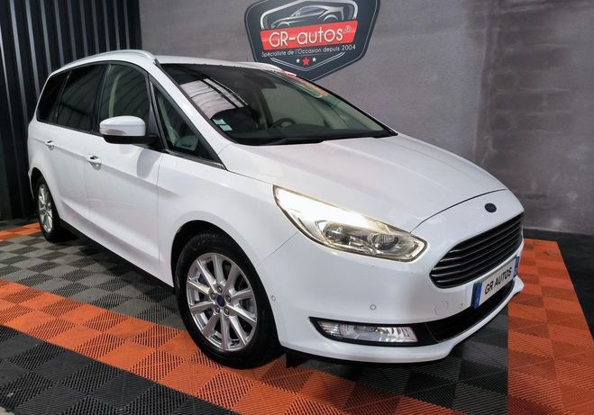 Ford Galaxy Titanium 2l TDCI 150cv 7 PLACES 113000 k Blanc de 2015