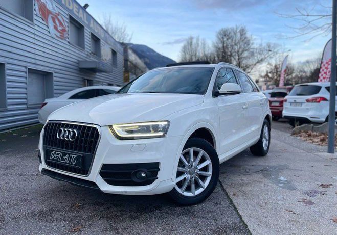 Audi Q3 2.0 TDI 177ch Ambition Luxe Quattro S Tr Blanc de 2012