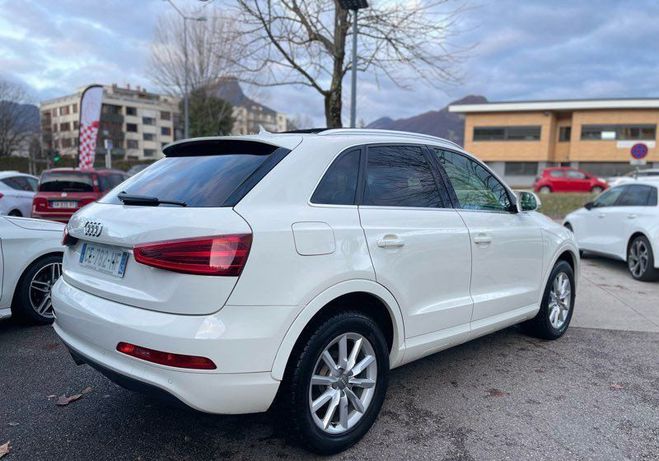Audi Q3 2.0 TDI 177ch Ambition Luxe Quattro S Tr Blanc de 2012