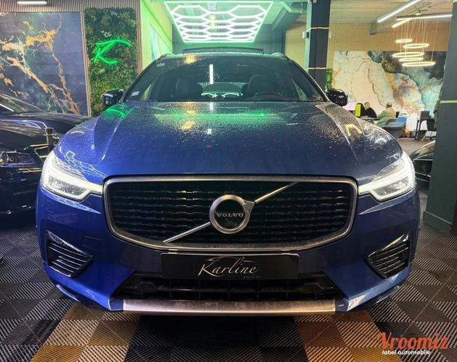 Volvo XC60 2.0 T8 390cv RECHARGE PHEV HYBRID R-DESI Bleu de 2020