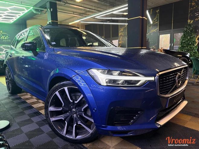 Volvo XC60 2.0 T8 390cv RECHARGE PHEV HYBRID R-DESI Bleu de 2020