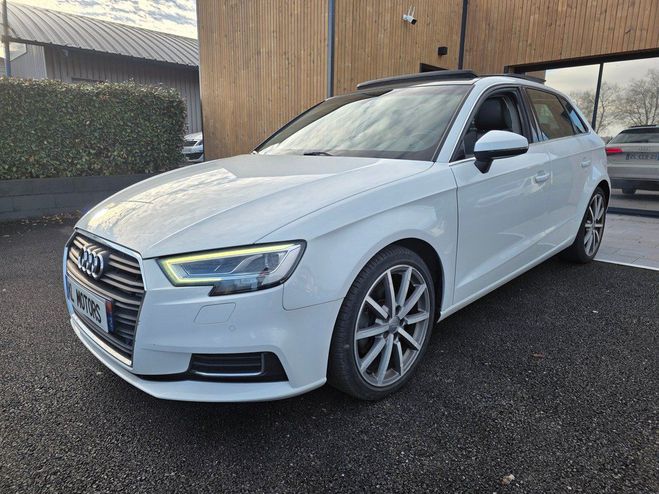 Audi A3 Sportback 2.0L TDI 150CH / TOIT OUVRANT  Blanc de 2016