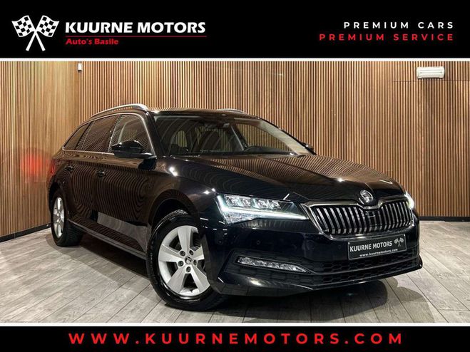 Cliquer pour voir la photo suivante Skoda Superb Combi 2.0 TDI DSG Led-Cam-Pdc-Gps-Bt Noir Métallisé de