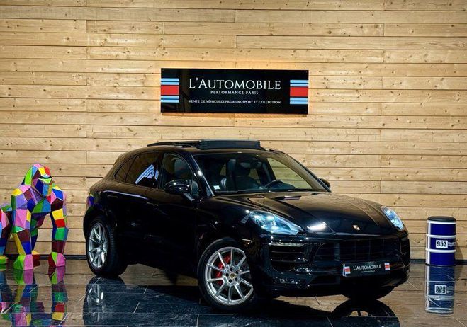 Cliquer pour voir la photo suivante Porsche Macan gts 3.0 v6 360 ch pdk pack chrono pdls p Noir de 2016