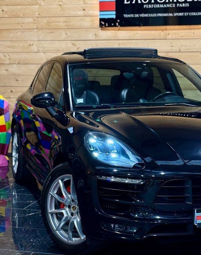 Porsche Macan gts 3.0 v6 360 ch pdk pack chrono pdls p Noir de 2016