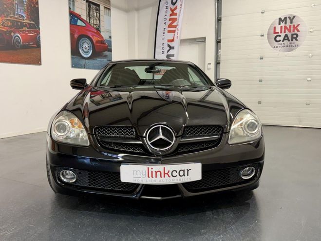 Mercedes Classe SLK 200 Kompressor cabriolet roaster 1�re ma NOIR de 2009