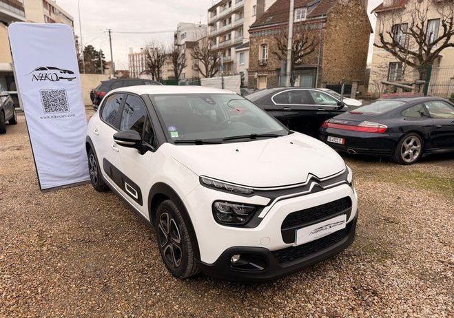 Cliquer pour voir la photo suivante Citroen C3 iii feel pack 83 bvm5 ? 2022 23 473 km t Blanc de 2022