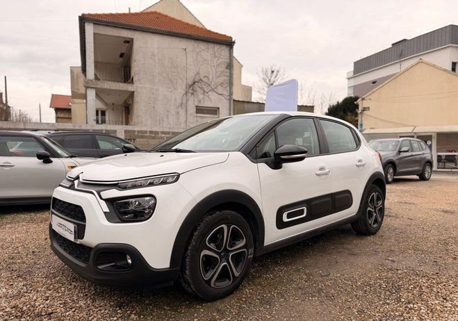 Citroen C3 iii feel pack 83 bvm5 ? 2022 23 473 km t Blanc de 2022