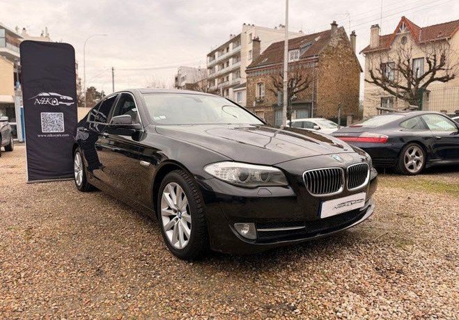 BMW Serie 5 (f10) 520d 184 ch confort bo�te auto ? 2 Noir de 2013