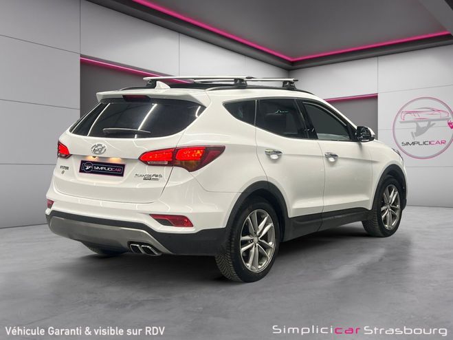 Hyundai Santa Fe 2.2 CRDi 200 4WD BVA Executive - CAM�RA  Blanc de 2017