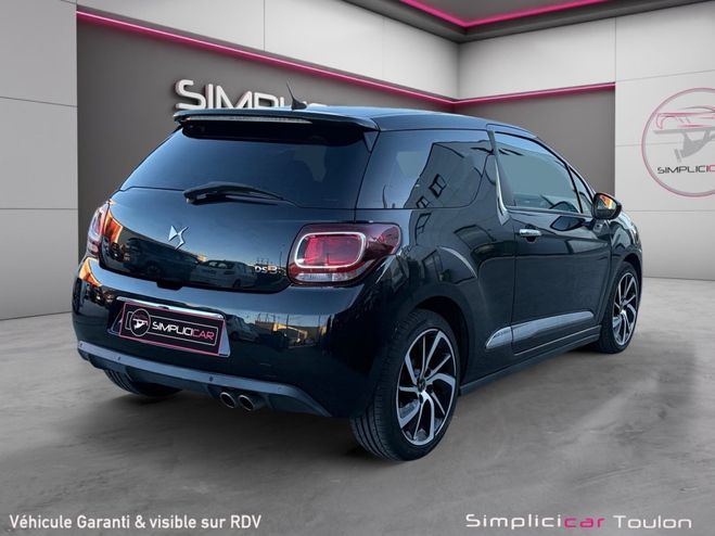 Citroen DS 3 1.6THP 165cv SS BVM6 Sport Chic - Suiv Noir de 2016