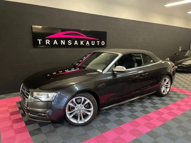 Audi S5 CABRIOLET V6 3.0 TFSI 333 Quattro S tron Gris de 2013