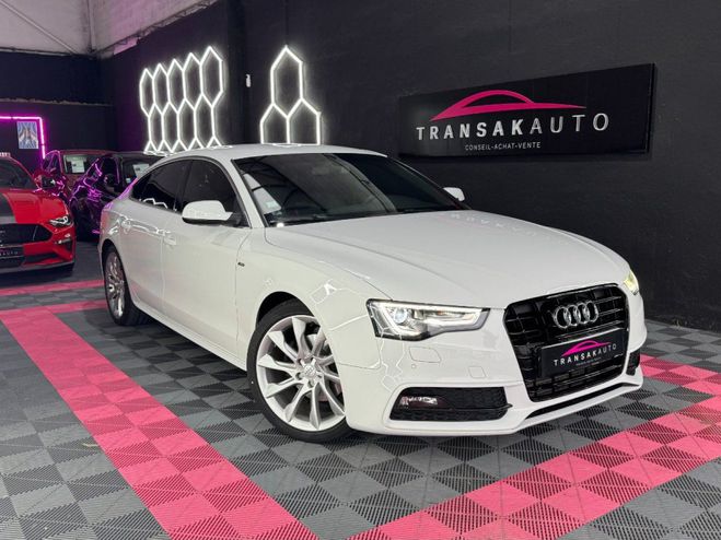 Cliquer pour voir la photo suivante Audi A5 SPORTBACK 2.0 170 ch S LINE ~ CarPlay et Blanc de 2013