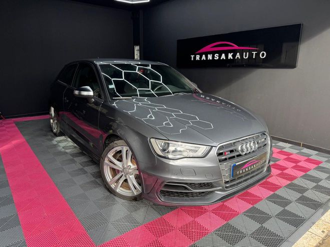 Cliquer pour voir la photo suivante Audi S3 2.0 TFSI 300 Quattro S-Tronic 6 / ENTRET Gris de 2014