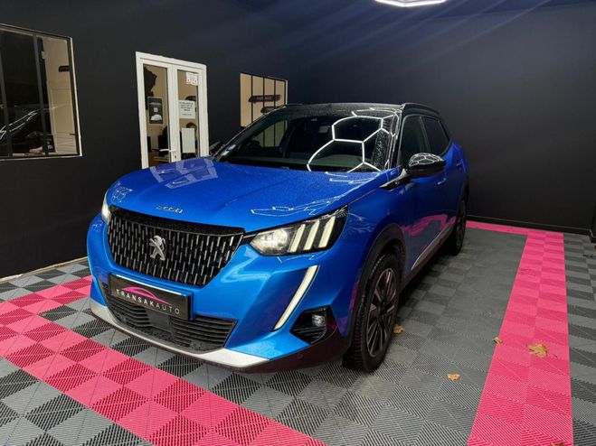 Peugeot 2008 130 SS EAT8 GT Pack SUIVI / 1ERE MAIN /  Bleu de 2021