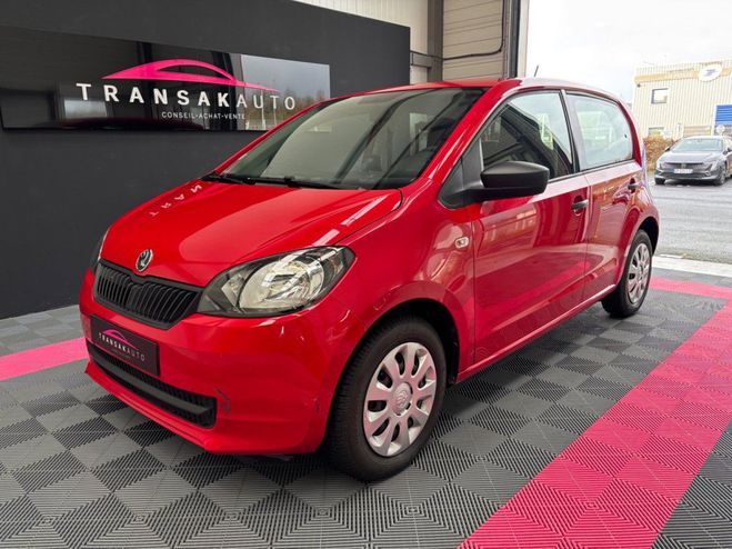 Cliquer pour voir la photo suivante Skoda Citigo 1.0 12v MPI 60 ch Active ( Climatisation Rouge de 2015