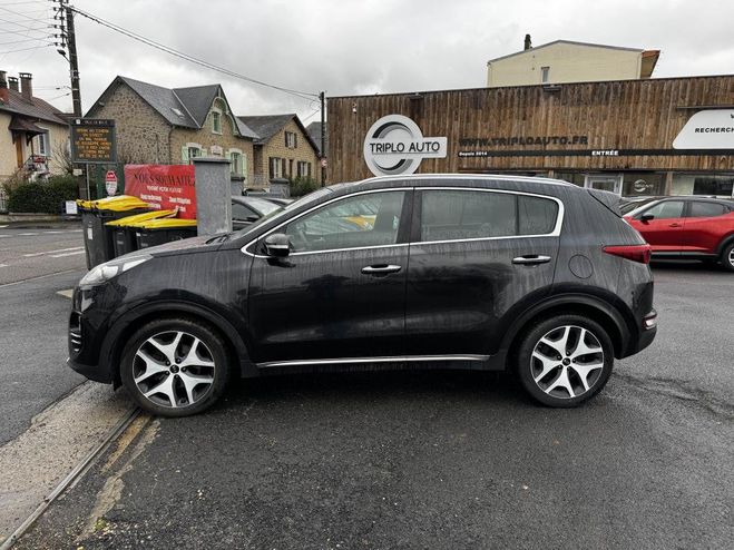 Kia Sportage 1.7 CRDI - 115 S&S GT Line gps   clim    NOIR de 2017